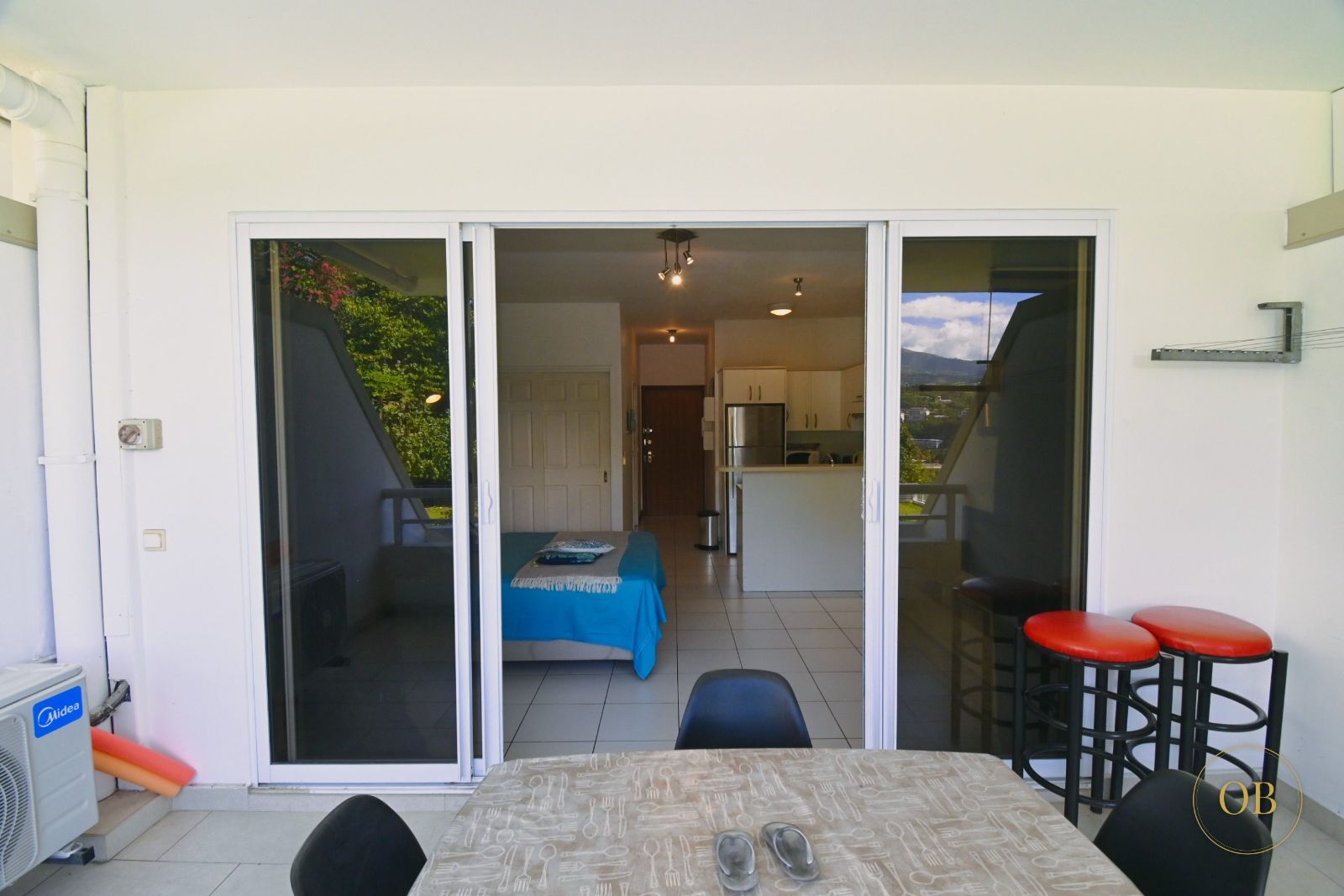 Beau studio – Résidence le Grand Large, Papeete