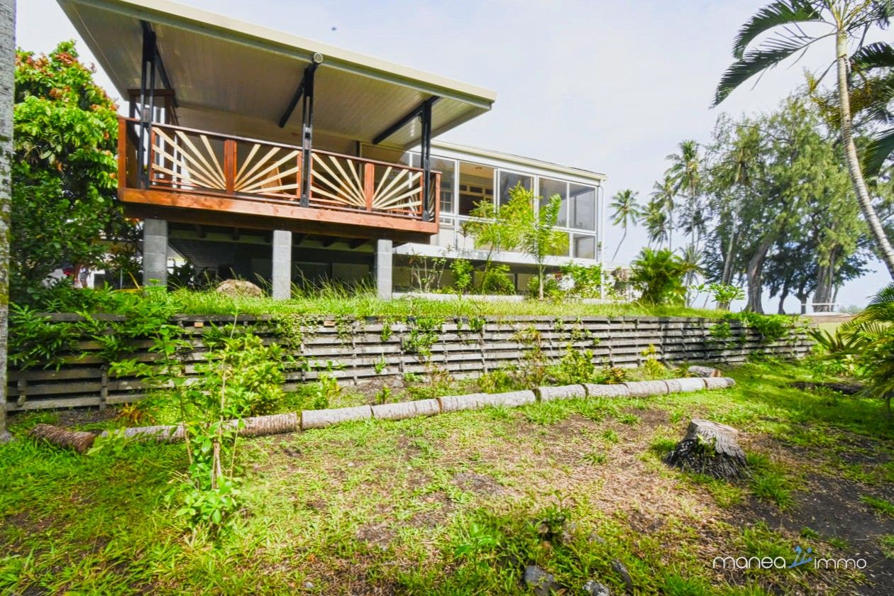 Maison F4 Mitoyenne au Bord de Mer à Mahina