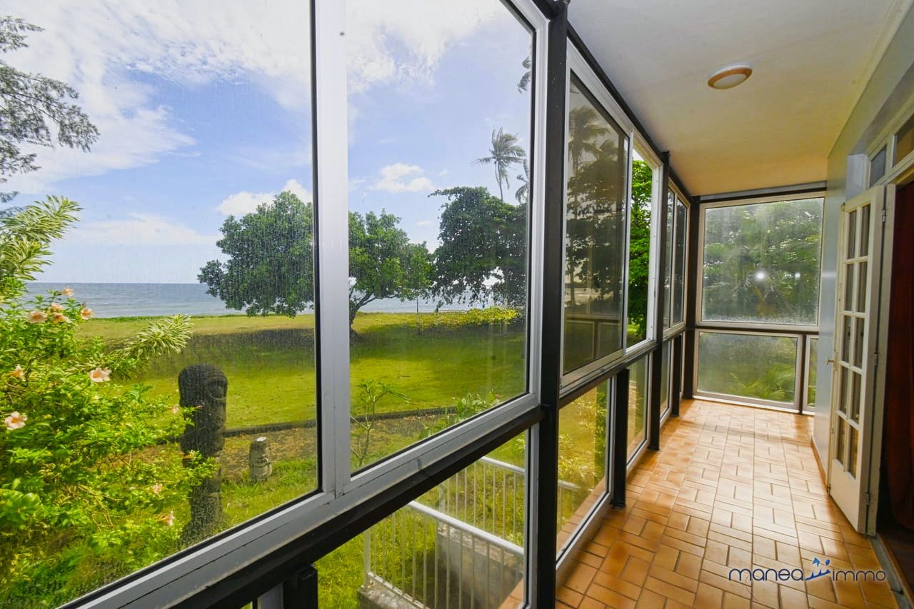 Maison F4 Mitoyenne au Bord de Mer à Mahina